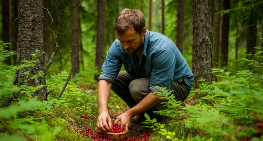 Съездил на сбор самого дорогого дикороса России: финны и шведы дерутся за русскую ягоду ценой 10 тысяч рублей за горсть