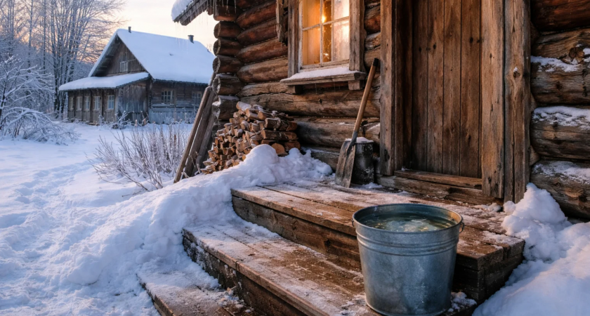 Почему в деревнях старожилы ставят ведро с водой у порога: узнал и теперь сам начал делать так же  