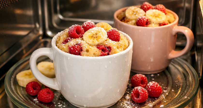 Веганские кексы в микроволновке: узнала лучший пп-рецепт - балую всю семью полезным завтраком без мороки и грязной посуды