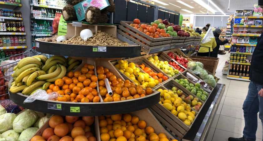 Продажи фруктов и рыбы в Пензенской области серьезно просели