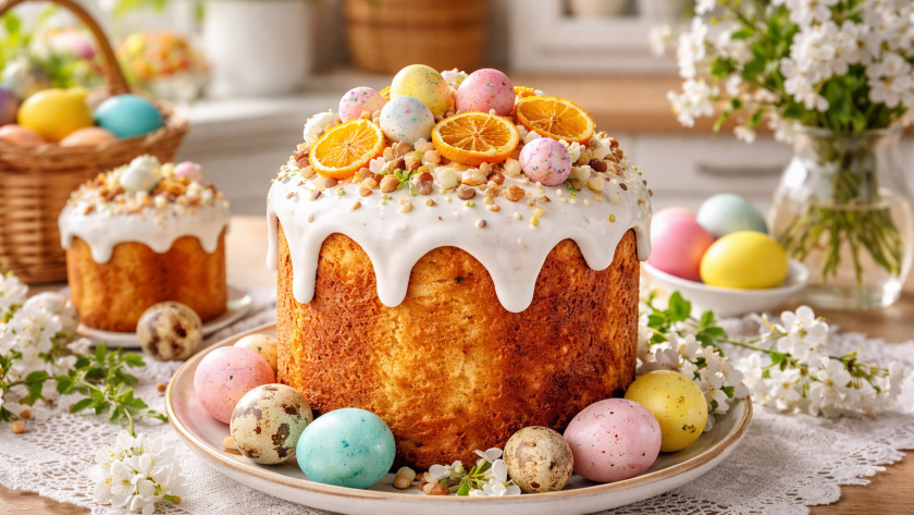 Никаких дрожжей: самый простой рецепт пасхального кулича печётся быстро и без танцев с бубнами
