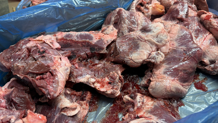 Мясо в Светофоре: свинина за 91 руб/кг, куриные крылья за 189 руб, свиное лёгкое за 18 руб. Что покупают и на что обратить внимание