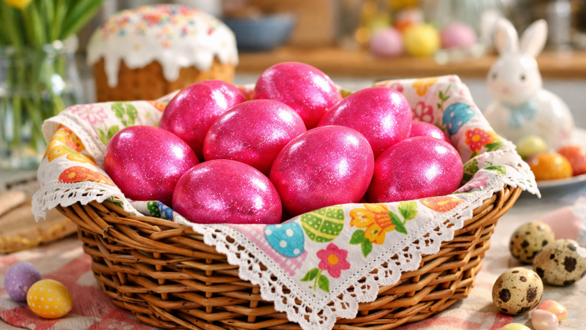 Луковая шелуха теперь не нужна: крашу пасхальные яйца свёклой  получаются как драгоценные камни