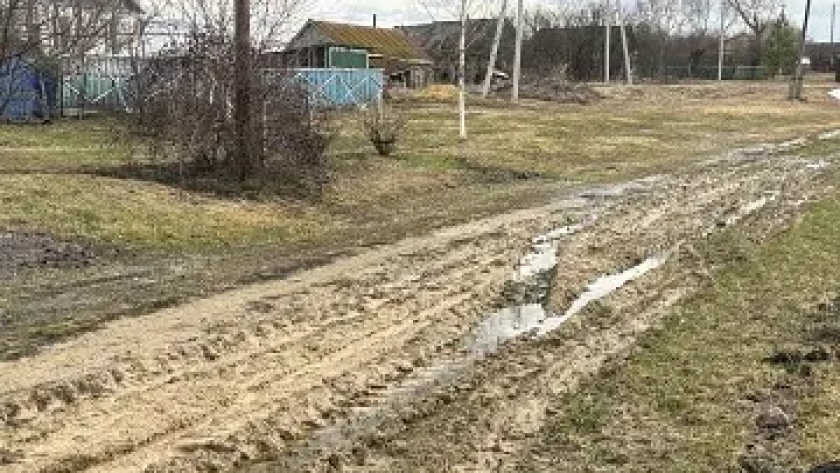 Жителям села Абашево просят отремонтировать многострадальную дорогу на ул. Центральной