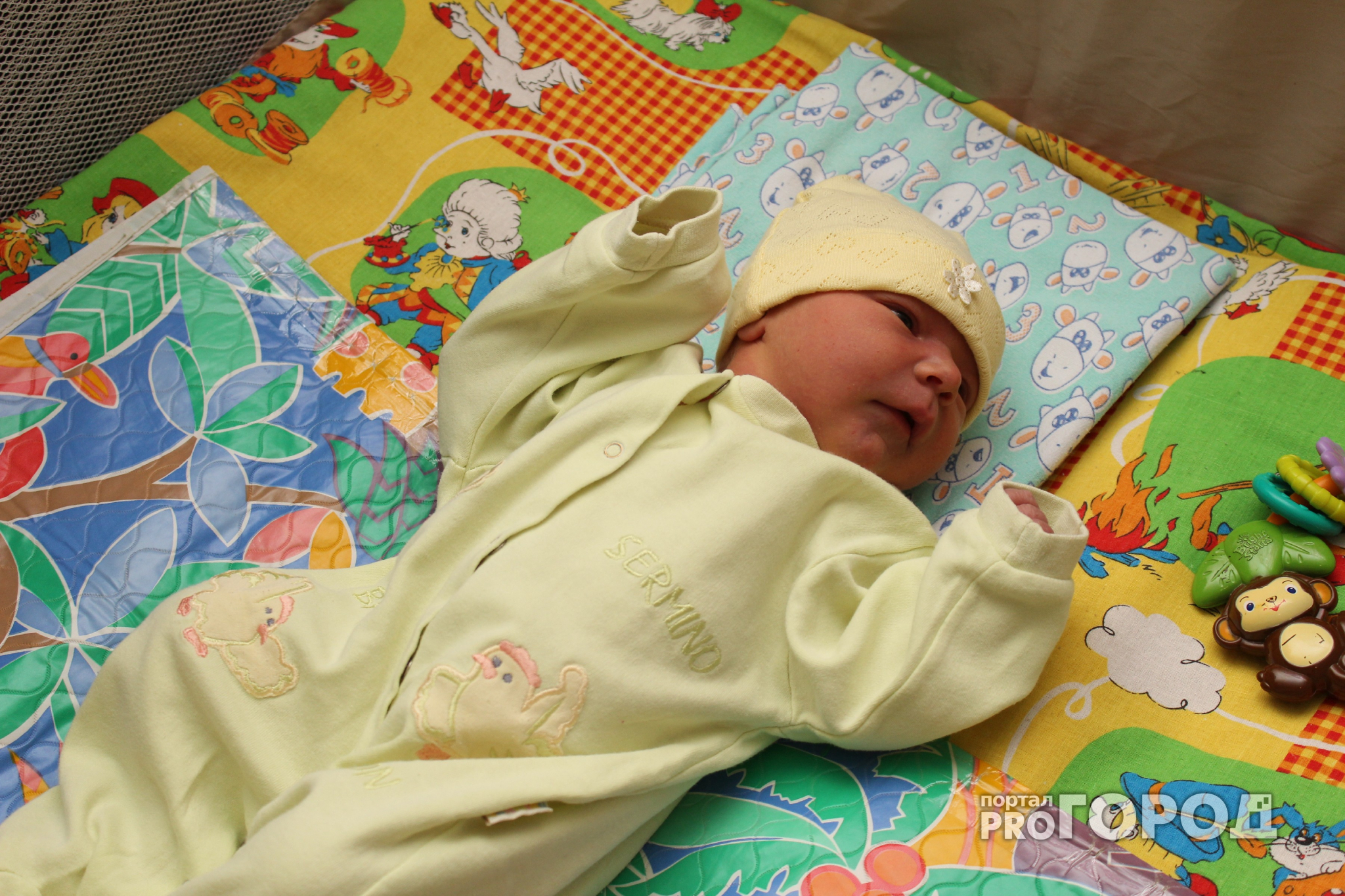 В 2018 году в Пензенской области первой родилась девочка