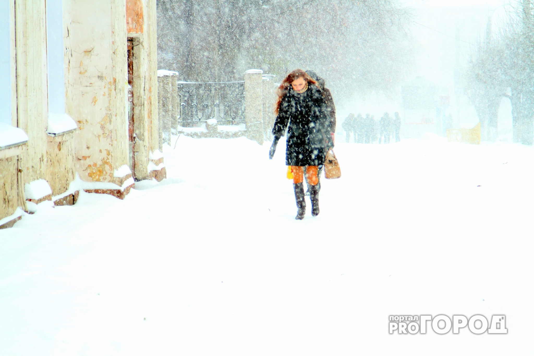 Ночью первого февраля в Пензенской области ожидается сильный снег