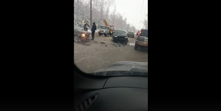 В сети появилось видео с места аварии в Терновке