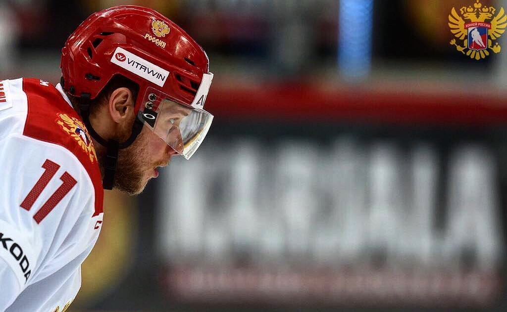 Пензенский хоккеист Сергей Андронов дважды отличился в разгроме сборной Словении