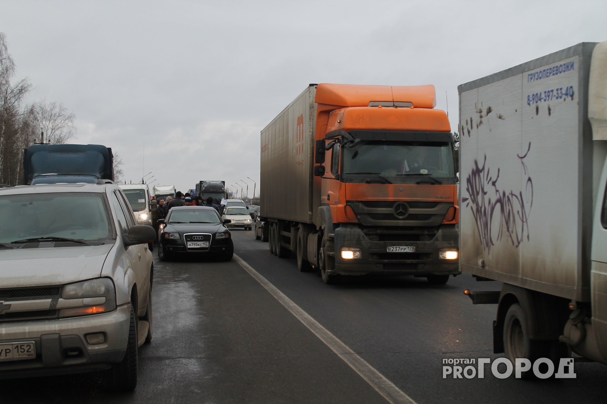 В Пензенской области с 25 марта ограничат движение большегрузов