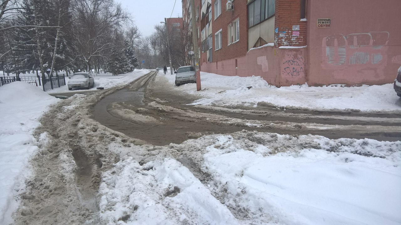 Жителя Смоленска возмутили нечищеные дороги в Пензе