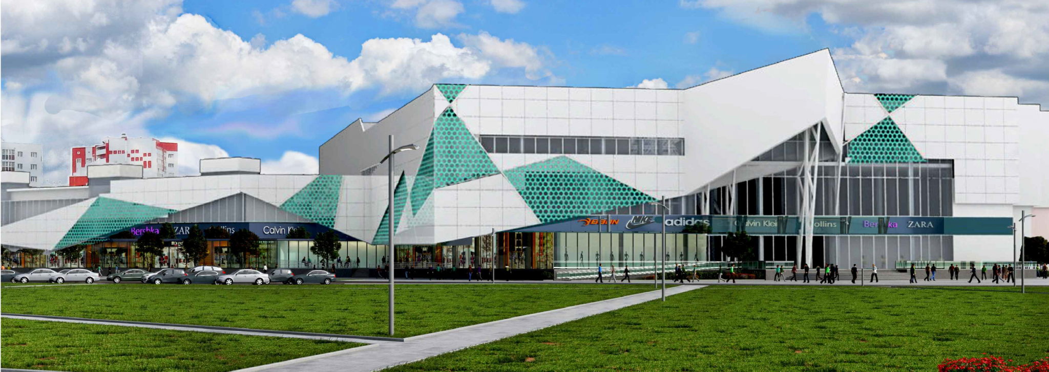 В Спутнике планируется построить торговый центр с кинотеатром