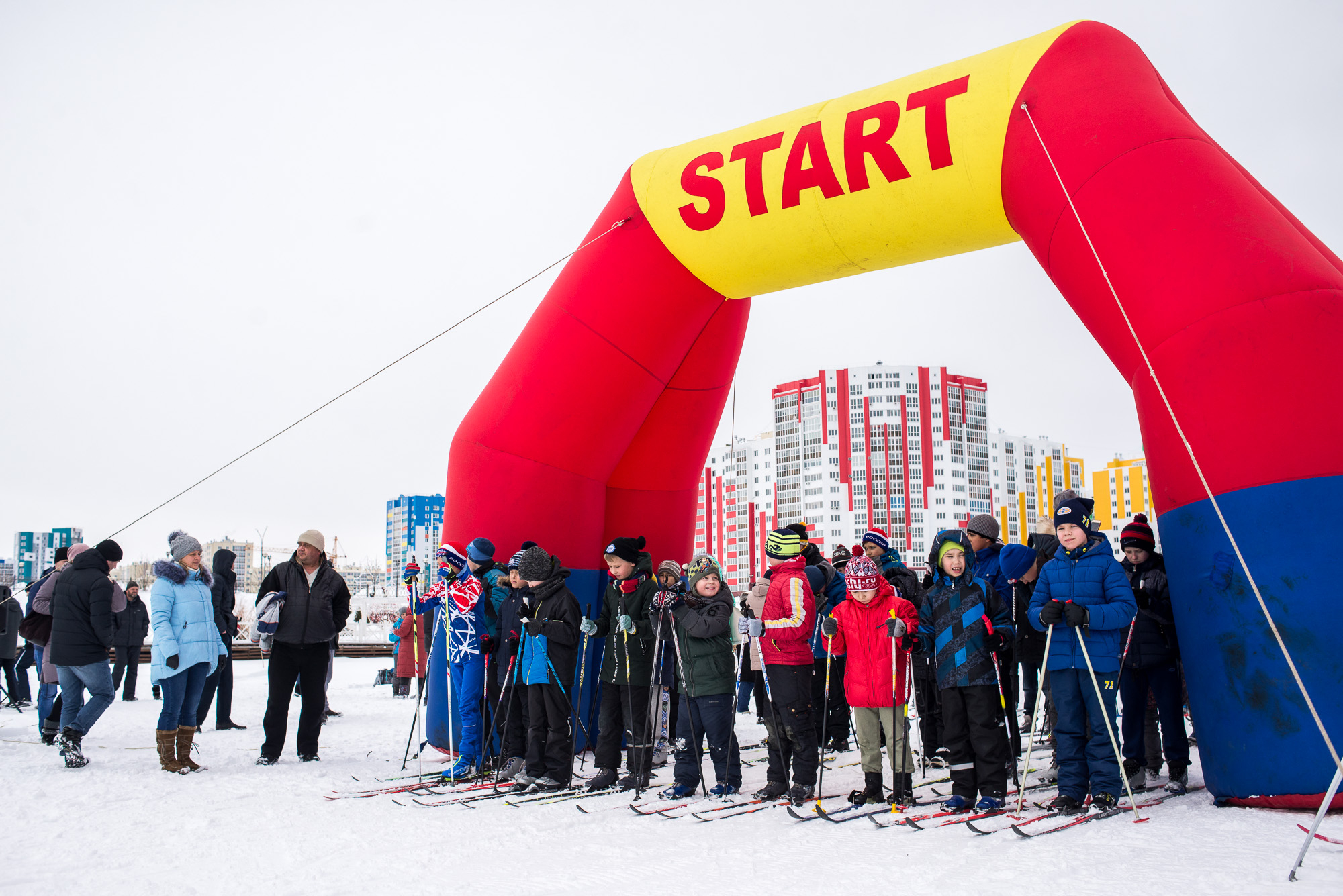 В Городе Спутнике состоялись лыжные гонки