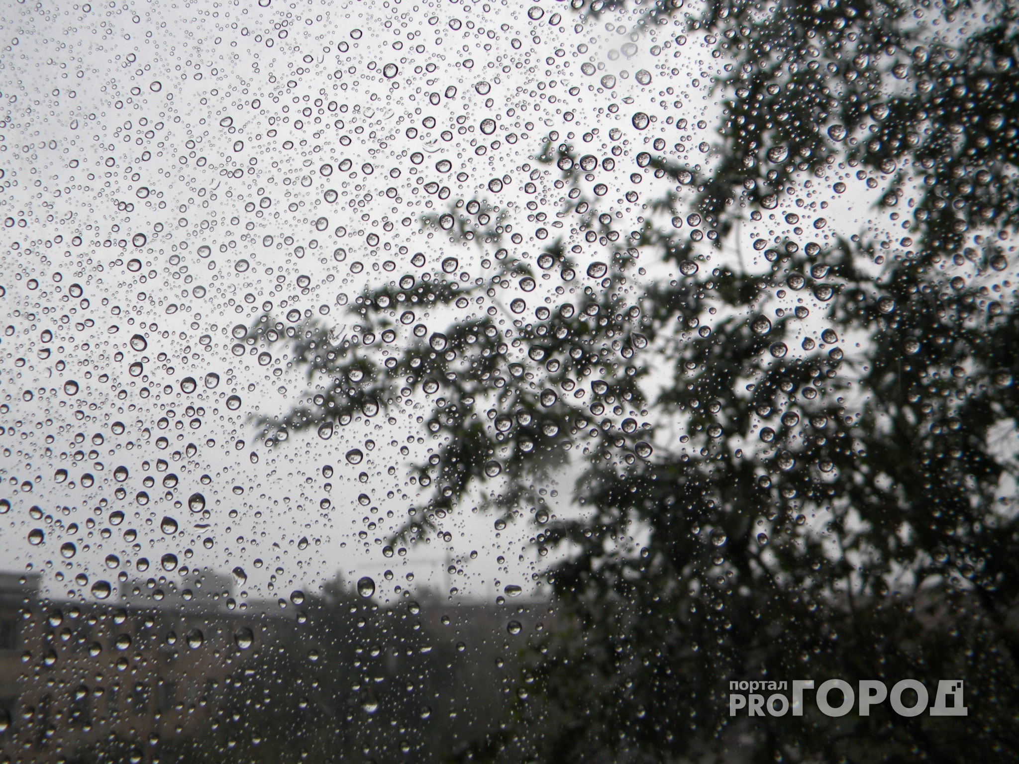 На выходных в Пензе ожидается похолодание, дождь и град