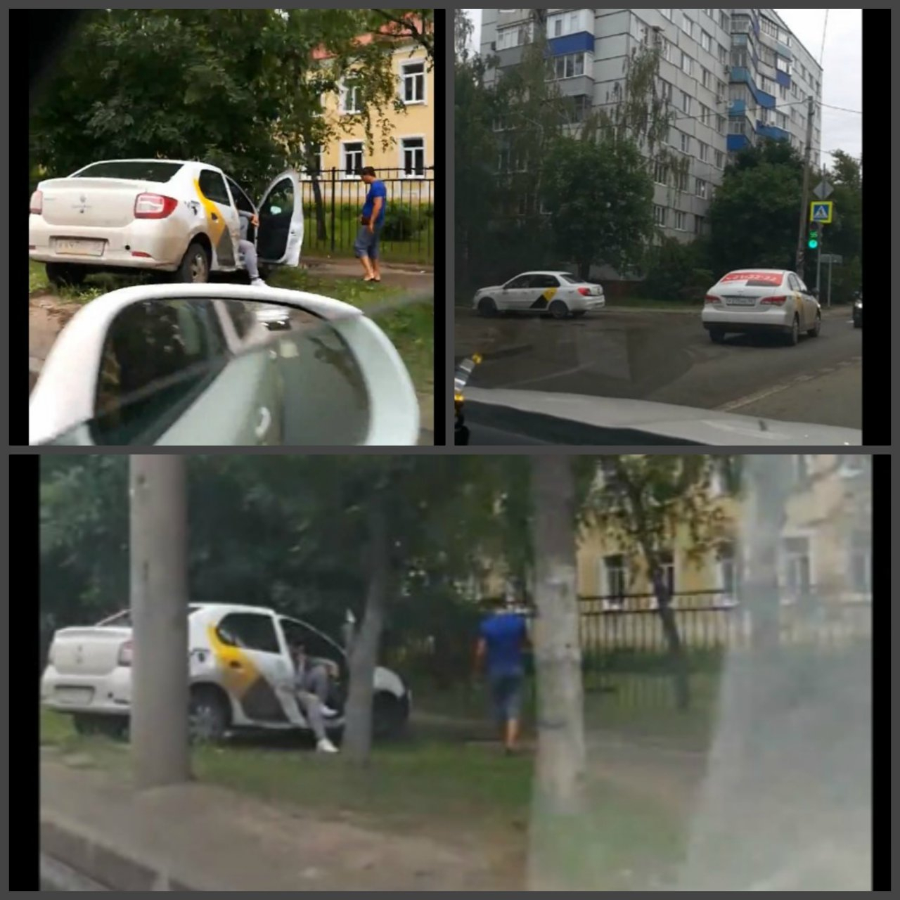 Две машины "Яндекс Таски" столкнулись на "Маяке"