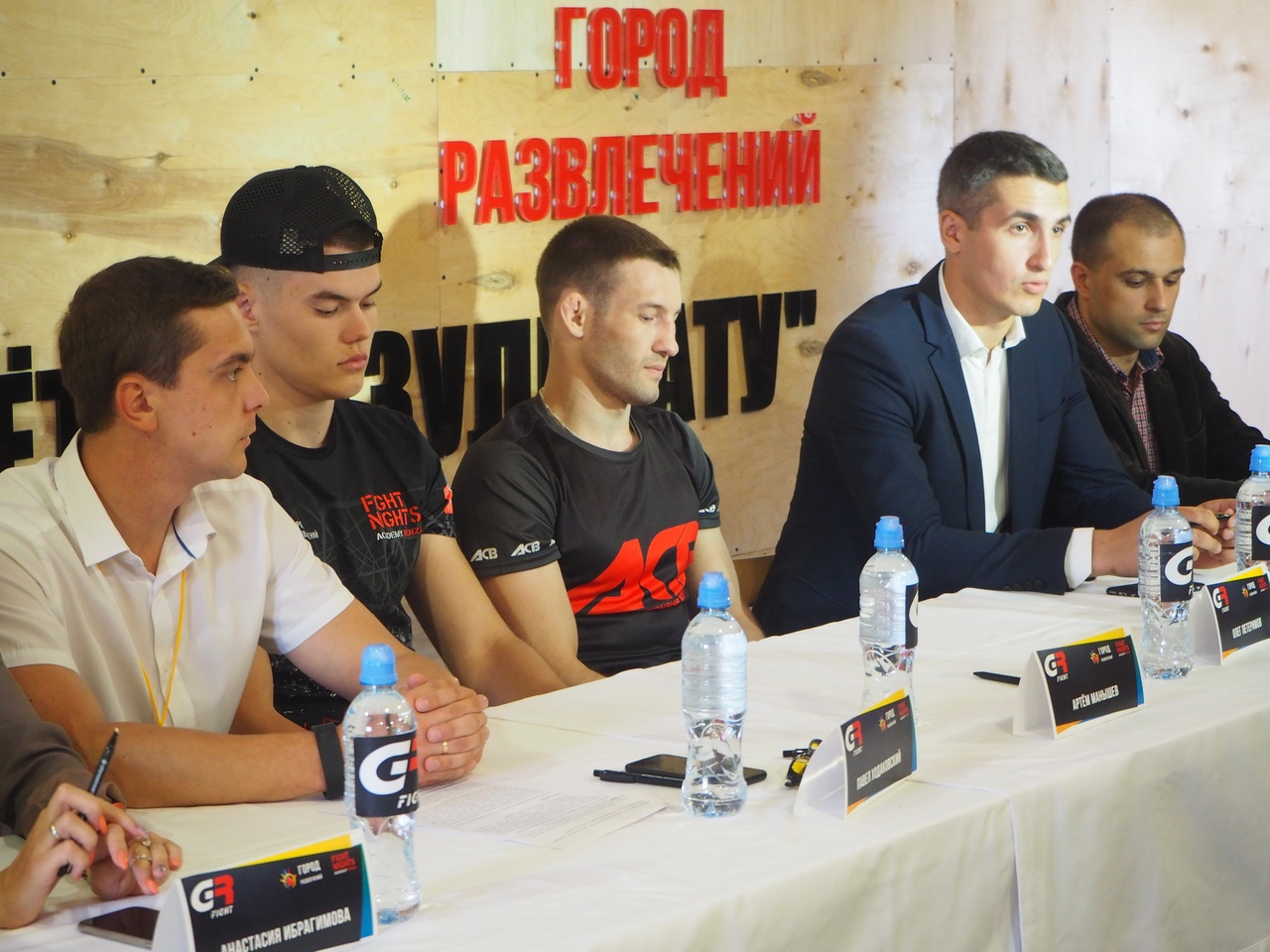 В Спутнике прошла пресс-конференция участников турнира по MMA "GR FIGHT"