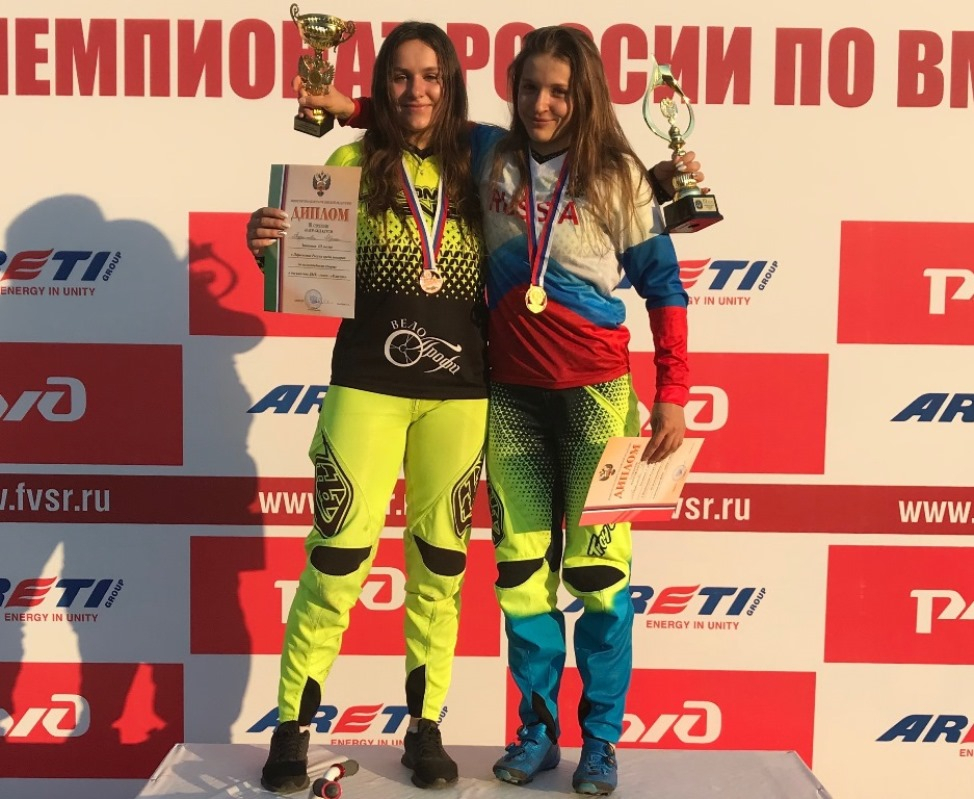 Пензячка Наталья Афремова стала первой на чемпионате России по BMX