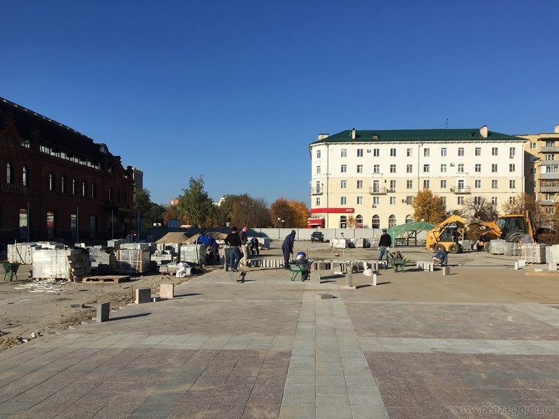 На площади Ленина увековечат память о подземной реке