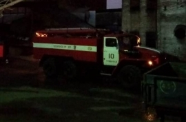 Ночной пожар в Сердобске тушили десять человек