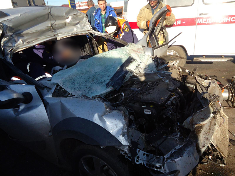 Пензенцы пострадали в аварии с фурой в Рязанской области