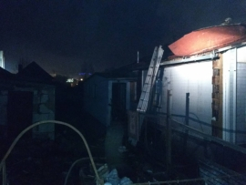 В сгоревшем доме в Пензе обнаружено тело мужчины