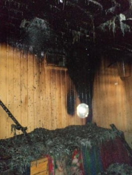 Утренний пожар в частном доме в Пензе: погибли молодые люди