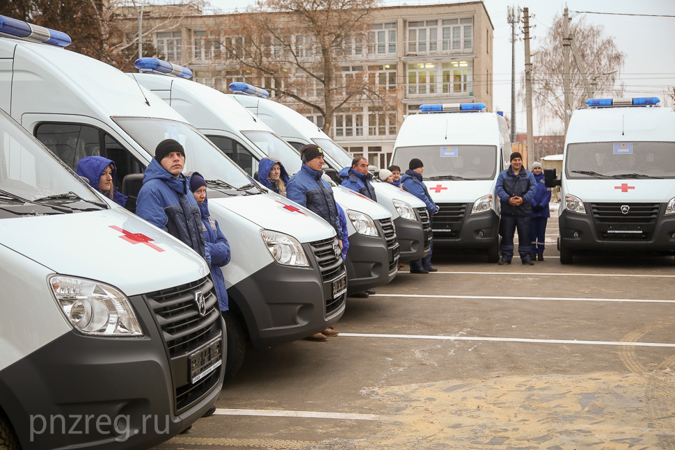 В Пензенской области появились новые машины "Скорой помощи"