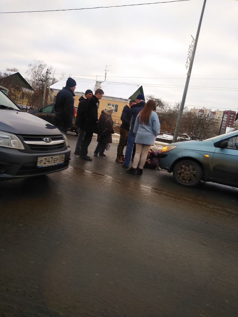 В Пензе на улице Измайлова сбили человека на пешеходном переходе