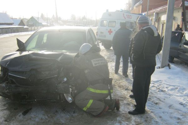 В Городищенском районе произошло массовое ДТП с четырьмя авто