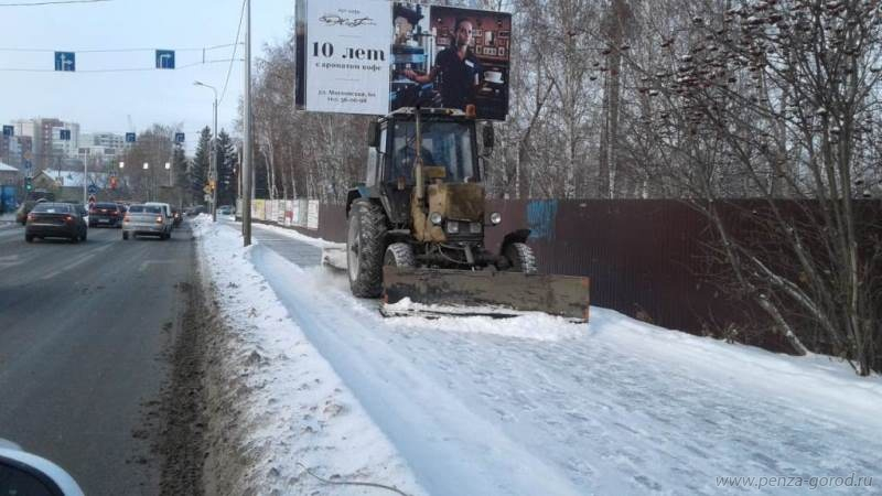 Более семидесяти спецмашин будут чистить снег в Пензе