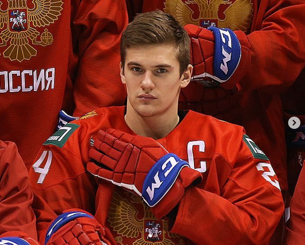 Пензенец Клим Костин признан лучшим игроком сборной России в матче со Словакией