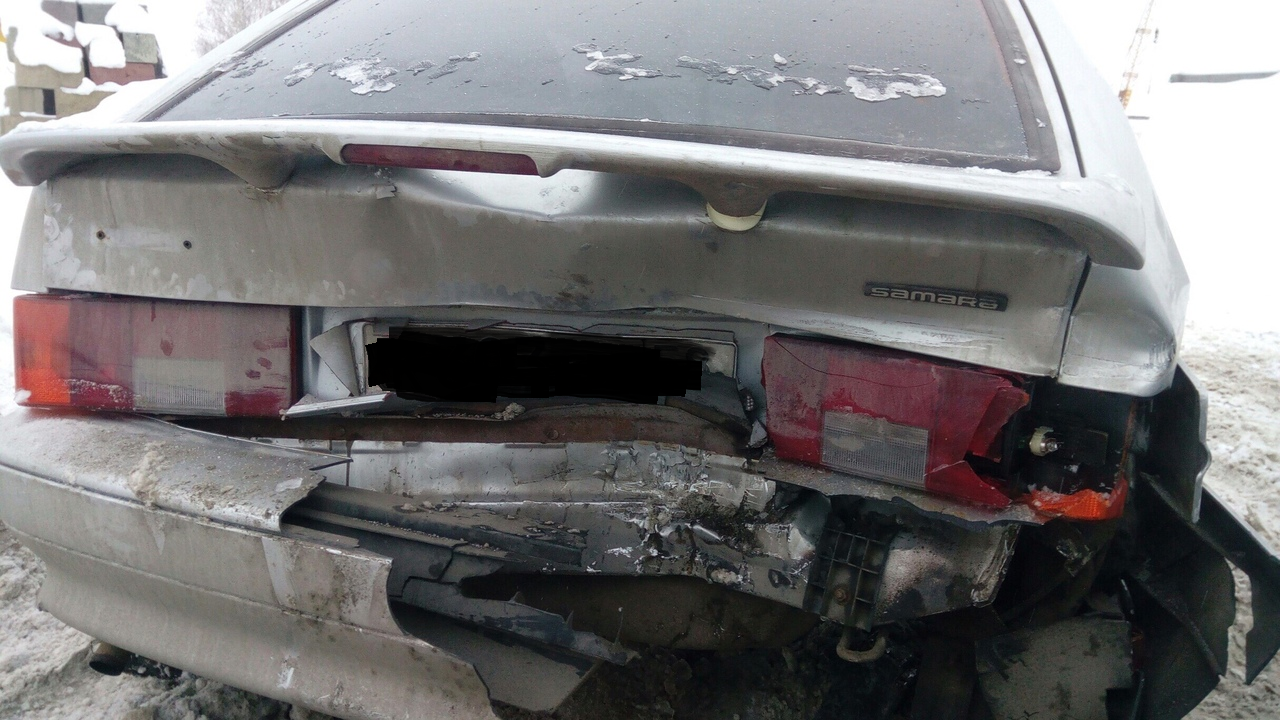 В Пензе в Терновке произошла авария с участием четырех автомобилей