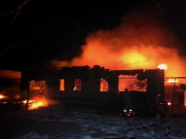 Очередной пожар в Пензенской области унес жизнь человека