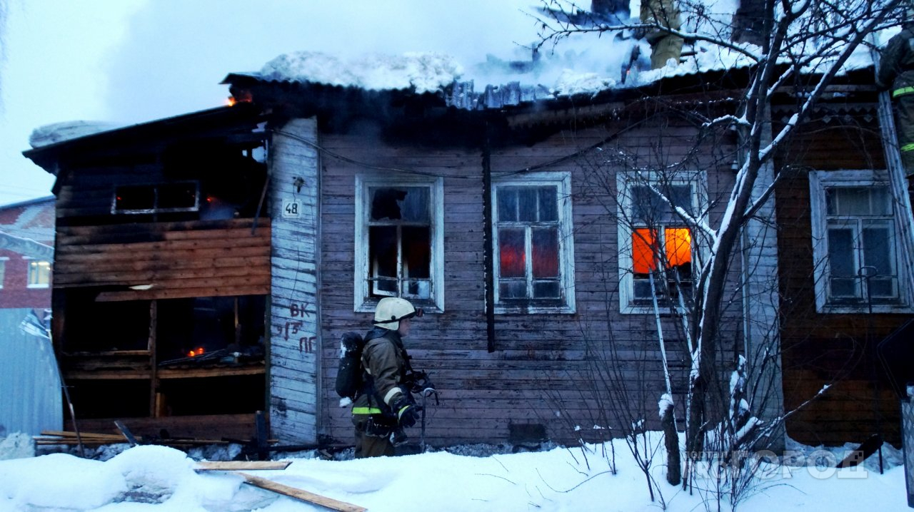 В селах Пензенской области за сутки сгорело несколько зданий