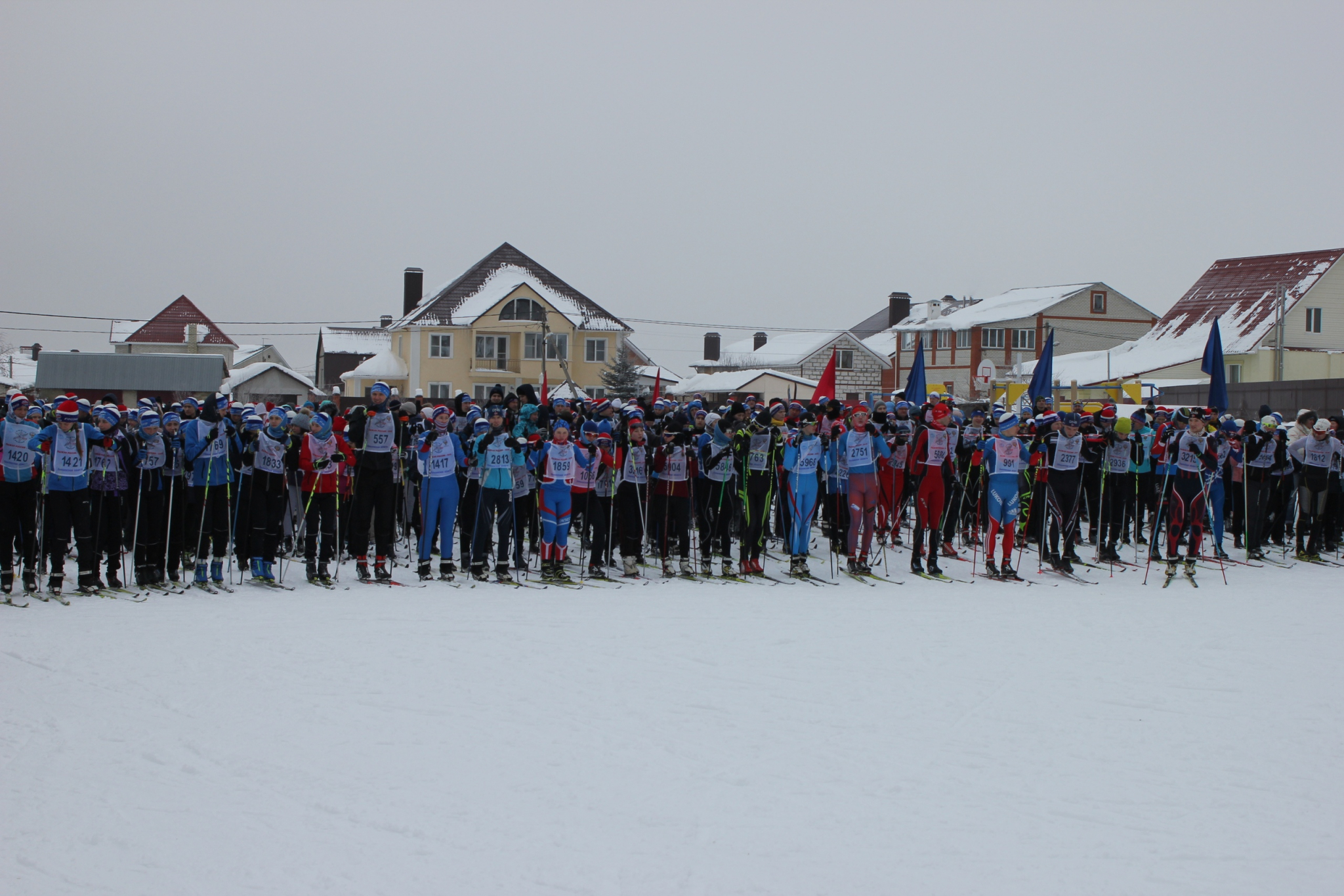 Фотоподборка: как пензенцы покатались на лыжах