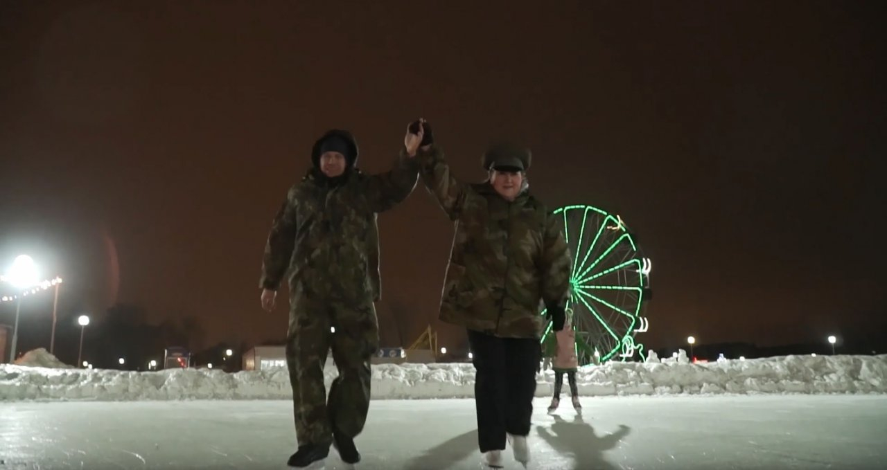 Герои телепроекта «Культ тела – 3» посетили зимний городок Спутника