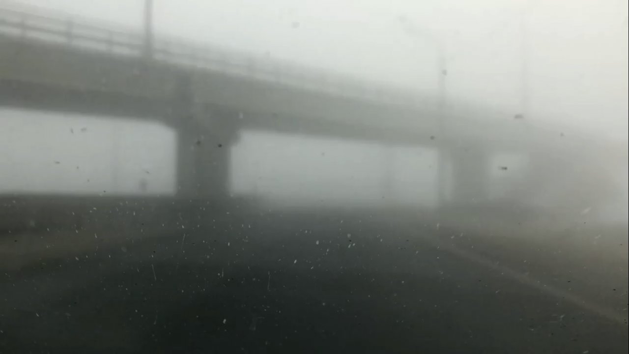 Сайлент Хилл в Пензе: жителей пугает туман и хлопья «пепла» - видео