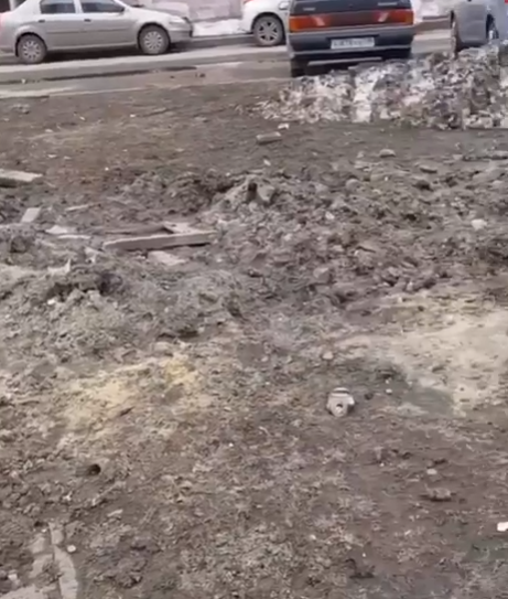 "Грязное мессиво": в Пензе на Ладожской уничтожили двор и детскую площадку