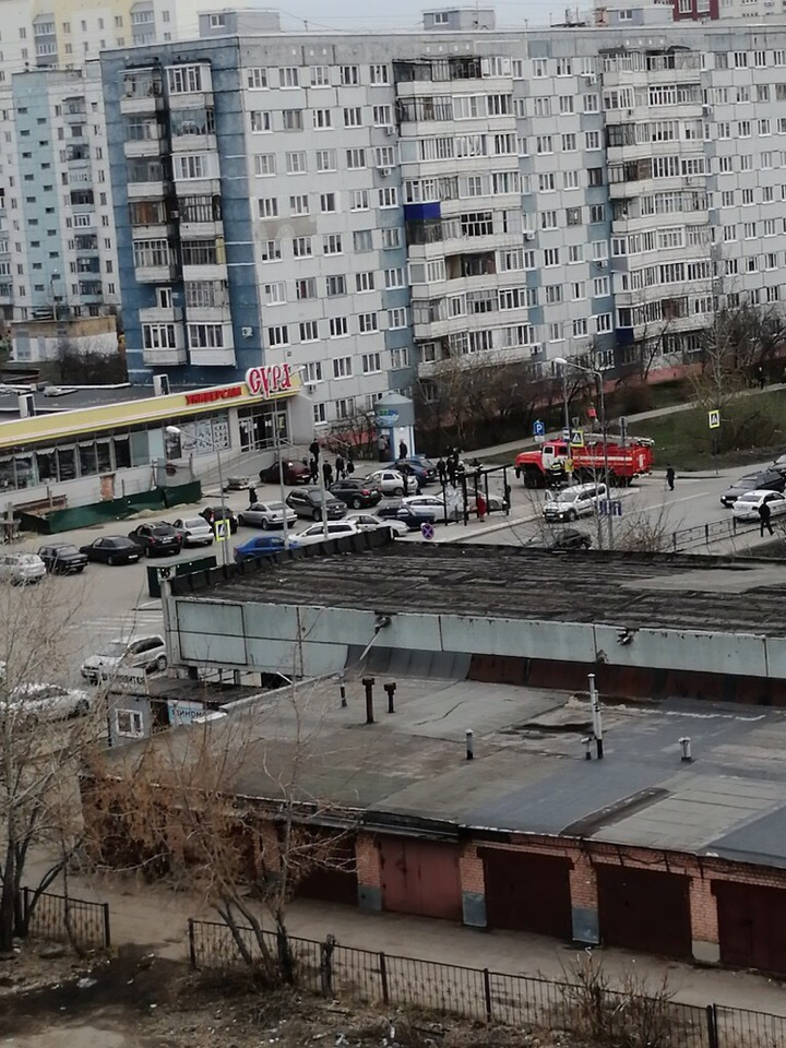 В районе Терновки загорелась машина - Видео