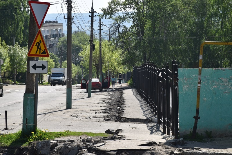 В Пензе готовят к ремонту улицу Чкалова