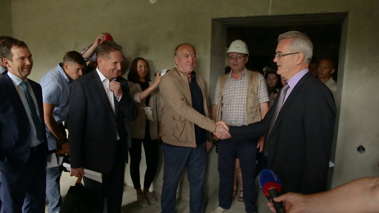 Губернатор посетил стройку «Термодома» в Пензе