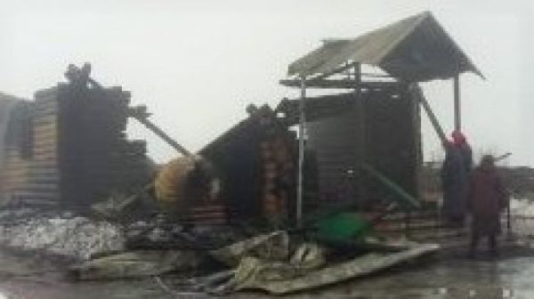 В Пензенской области рядом со сгоревшим храмом нашли останки неизвестного человека