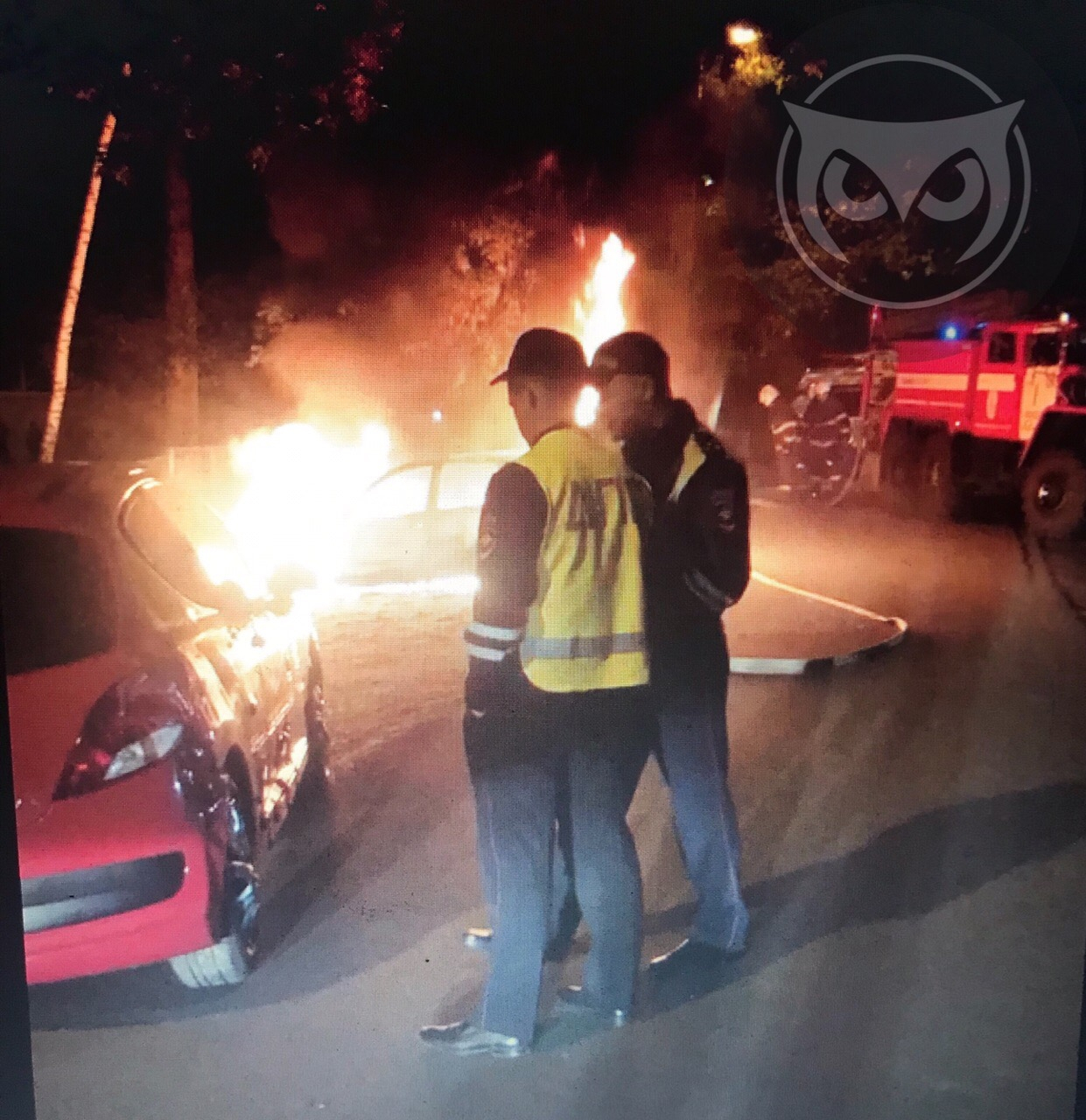 "Вторую ночь подряд": в Пензе в Арбеково загорелся автомобиль