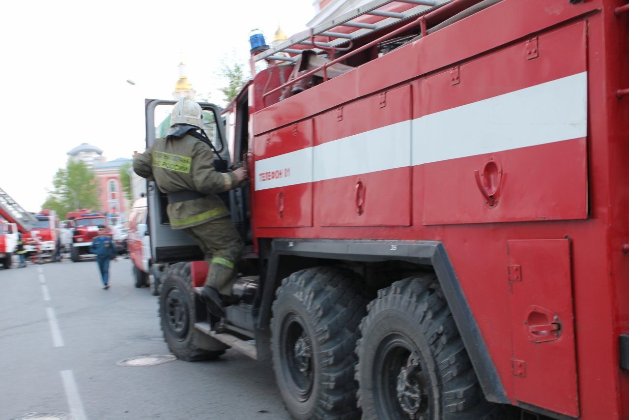 В Пензе из горящего дома эвакуировали 40 человек