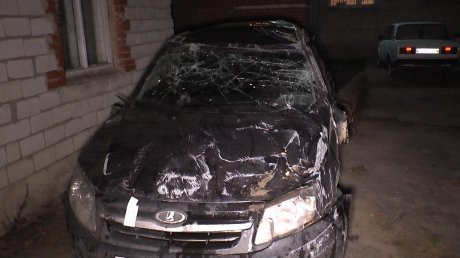 Появилось фото машины, в которой в Пензенской области погибла женщина и пострадали дети