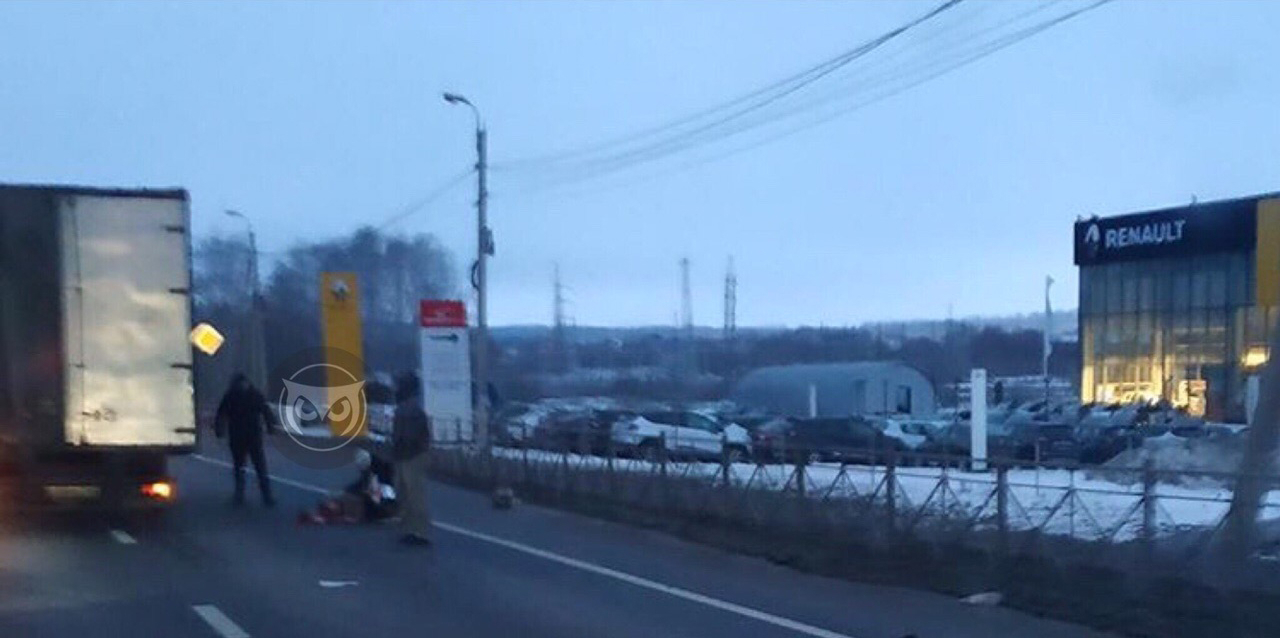 В Пензе на трассе М5 «Урал» сбили пешехода