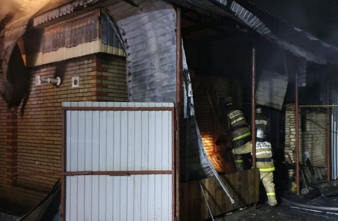 В страшном пожаре под Пензой погибла женщина и 11-летний мальчик