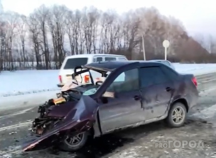 «Пассажир – труп, водитель в реанимации»: появилось видео ужасной аварии в Пензенской области