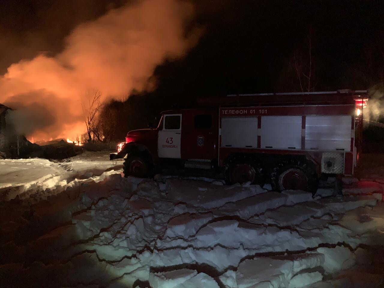В пожаре в Пензенской области сгорел мужчина