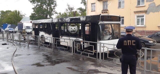 Что стало со сгоревшим в Пензе автобусом? - фото