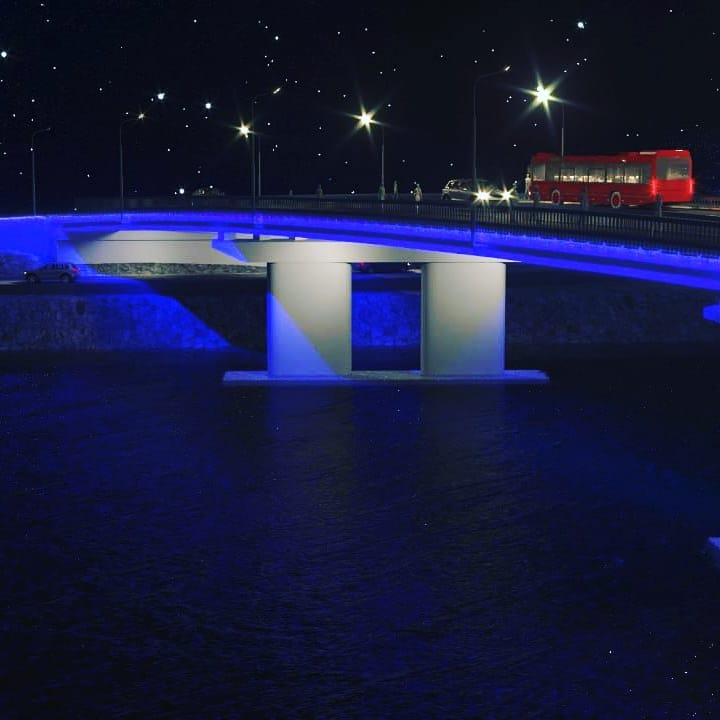 "Почти Лас-Вегас": пензенский губернатор показал, как будет выглядеть Бакунинский мост